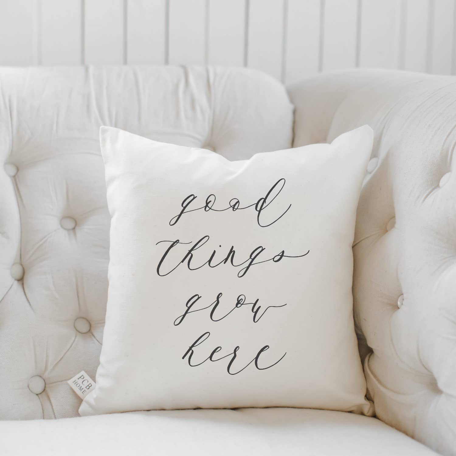 Good Things Grow Here Pillow