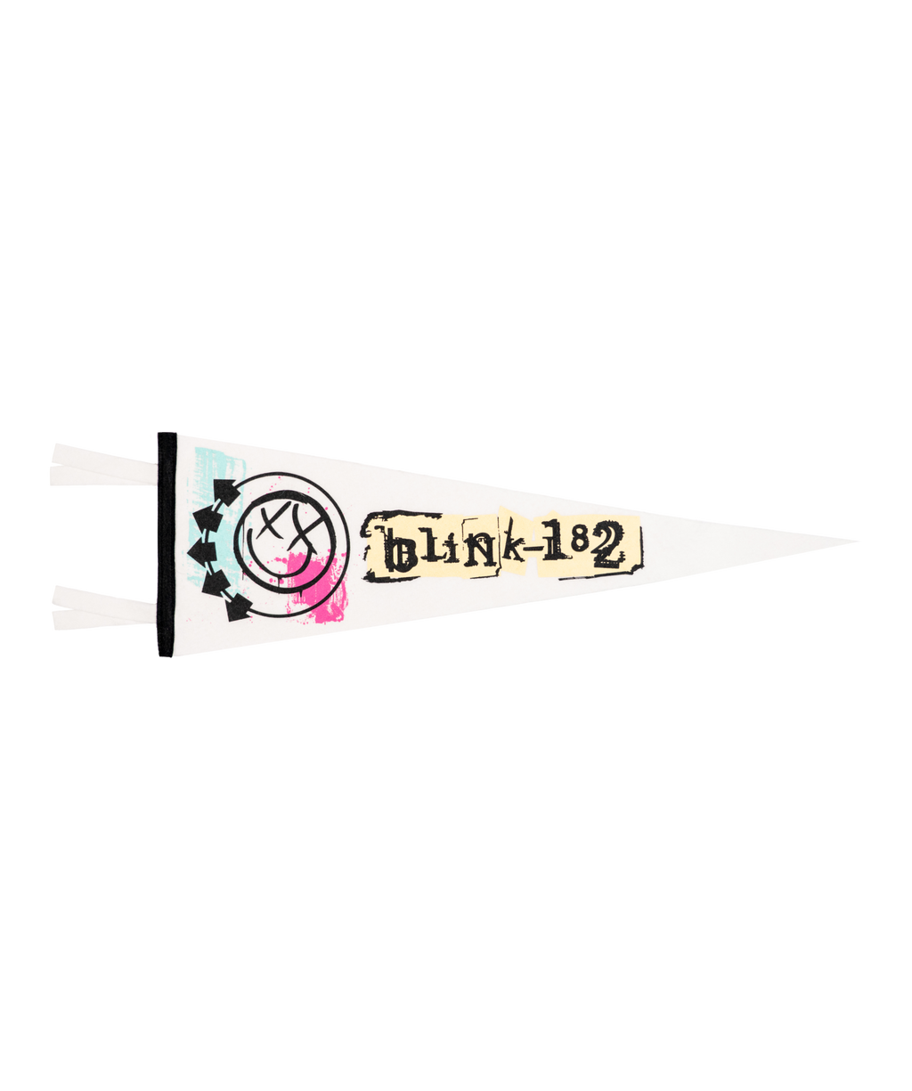 Blink-182 Smiley Pennant • blink-182 x Oxford Pennant