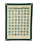 National Parks Camp Flag • Steve Wolf x Oxford Pennant