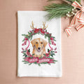 Feliz Navidog Christmas Tea Towel