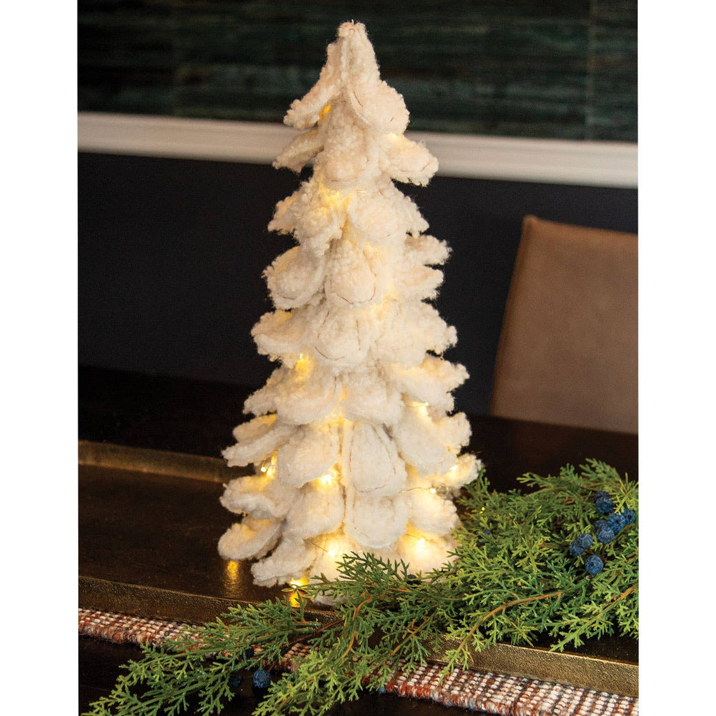 White Sherpa Christmas Tree
