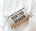 Hunting Season Fall Pillow Cover