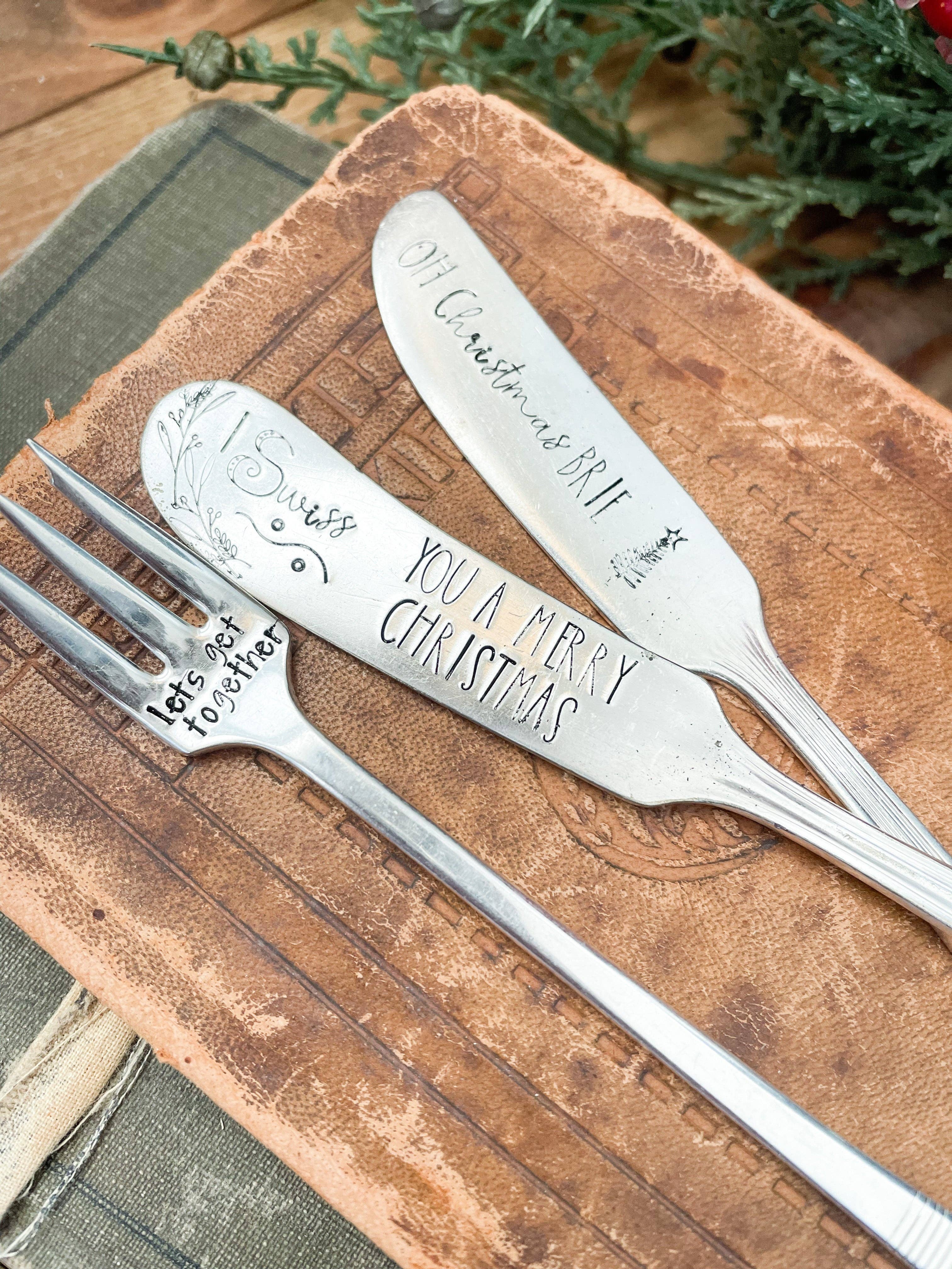 Holiday Charcuterie Spreader Set