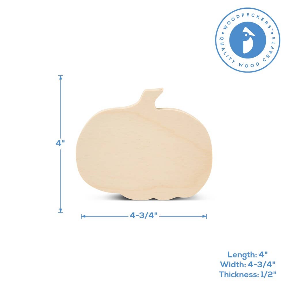 Chunky Pumpkin Cutout