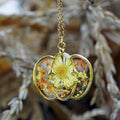 Gold Pumpkin Necklace