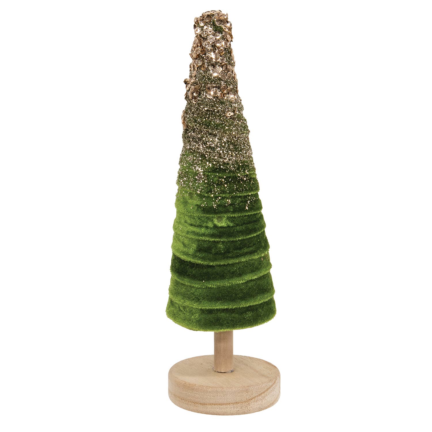 Small Sparkle Velvet Christmas Tree