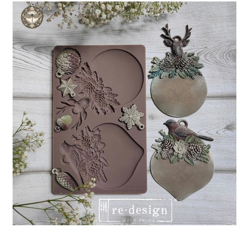 Evergreen Antler Emblem