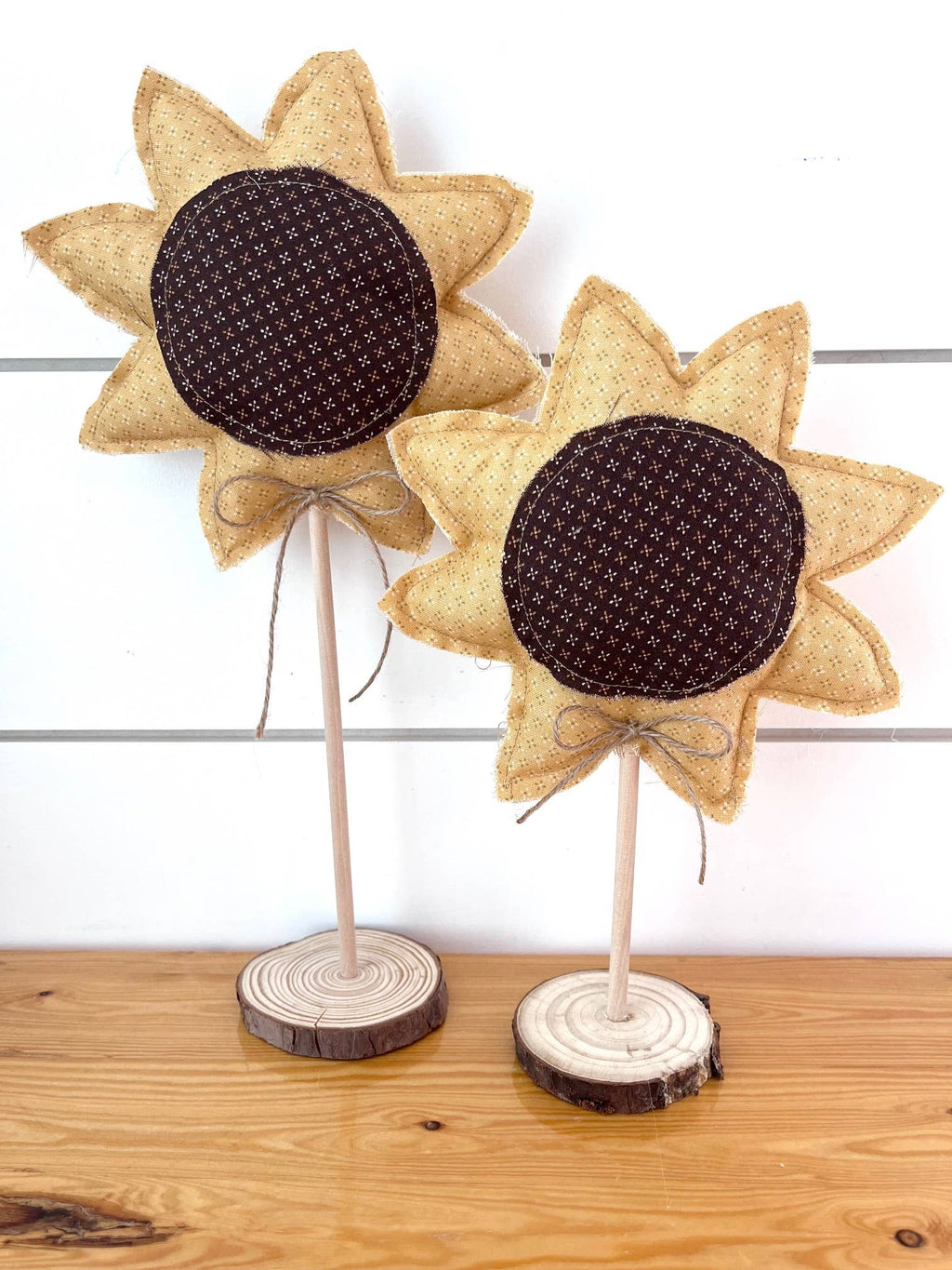 2pc. Summer Fall Sunflower Set | Brown
