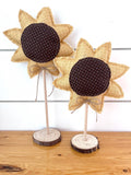 2pc. Summer Fall Sunflower Set | Brown