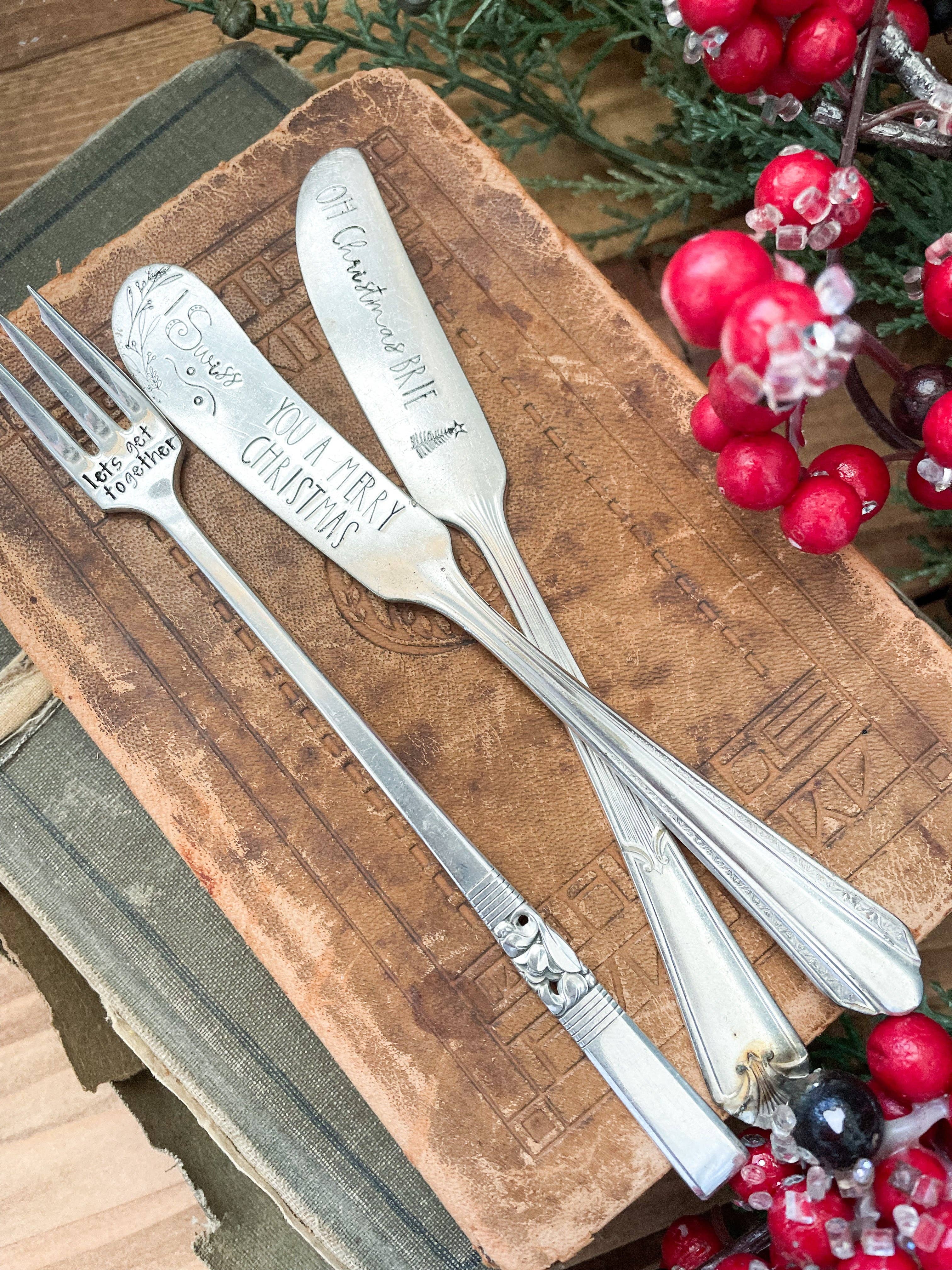 Holiday Charcuterie Spreader Set