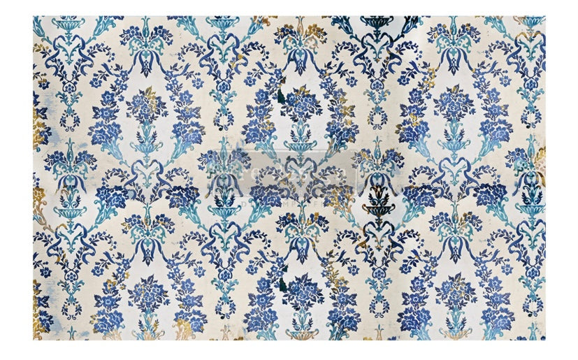 Cobalt Flourish