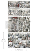 Silent Night Snow Village
