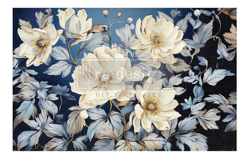 Cerulean Blooms I