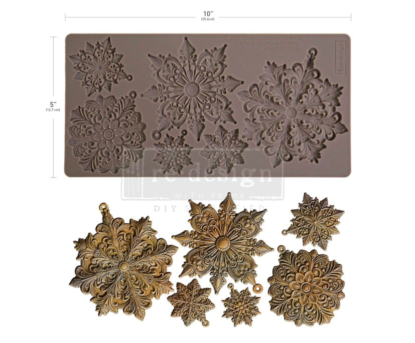 Frosted Snowflake Wonders