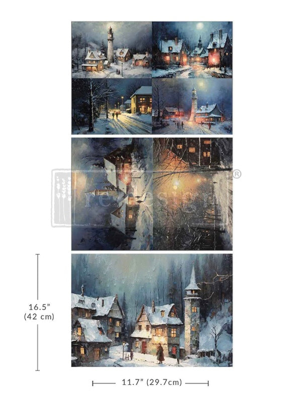 Snowy Twilight