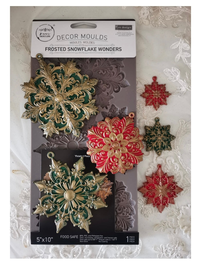Frosted Snowflake Wonders