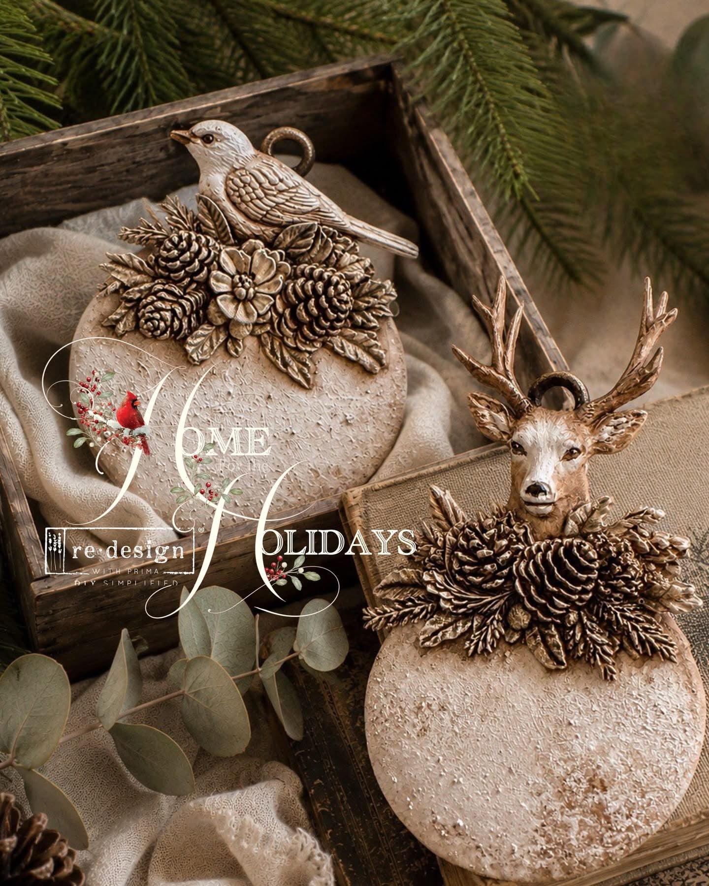 Evergreen Antler Emblem