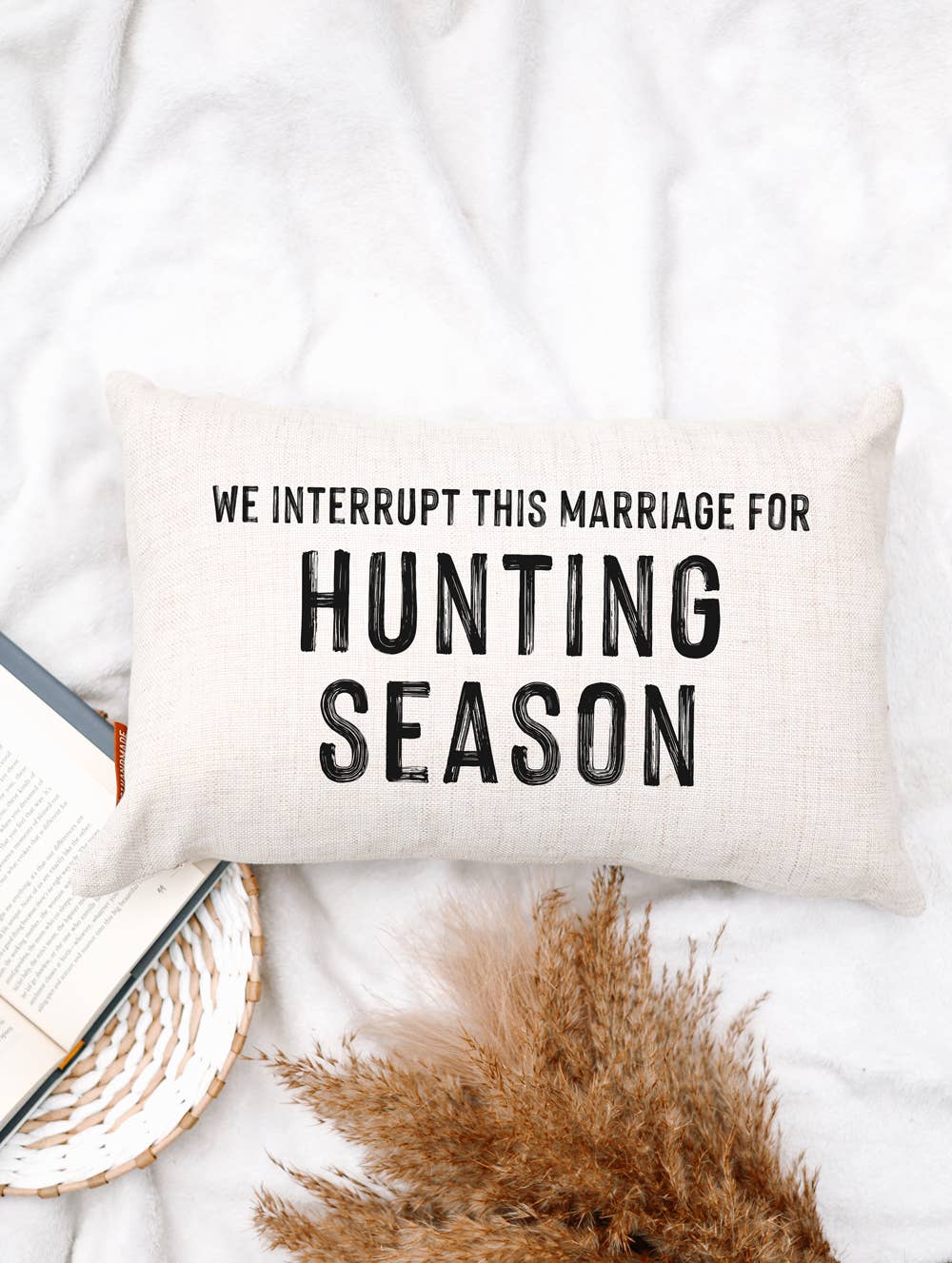 Hunting Season Fall Pillow Cover