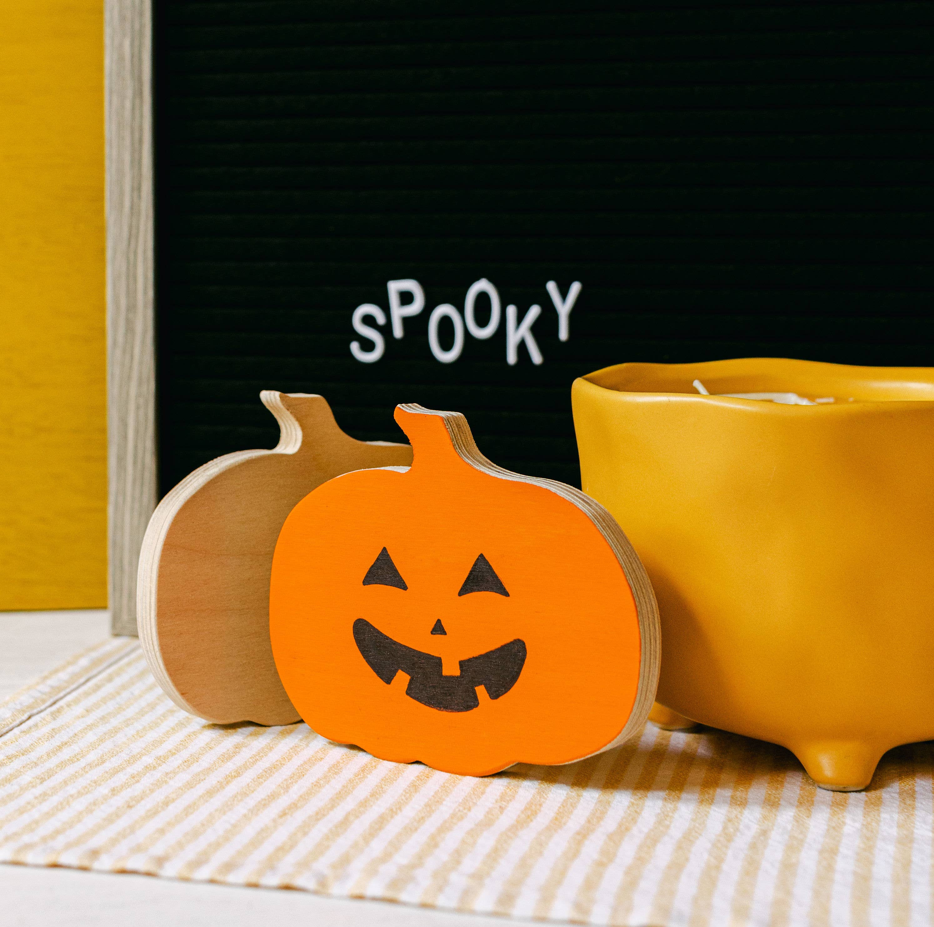 Chunky Pumpkin Cutout